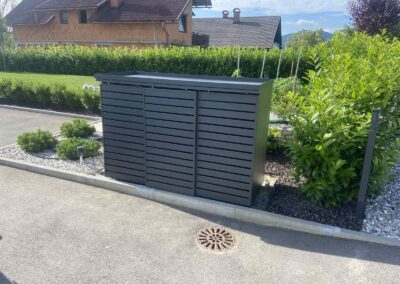 smetarnik antracit za tri smetnajke